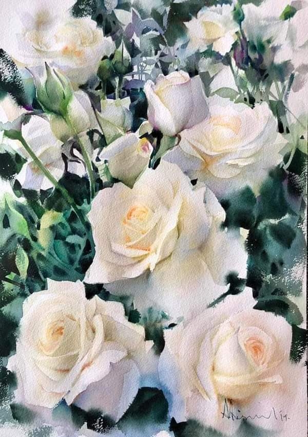 सफेद गुलाब के फूलों का दीदार ,<span>अतुकांत कविता</span>